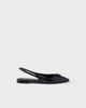 Prada Prada Women's Brushed Leather Ballerina Slingbacks - 2