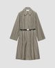 Prada Prada Women's Checked Technical Fabric Trench Coat - 1