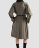 Prada Prada Women's Checked Technical Fabric Trench Coat - 4