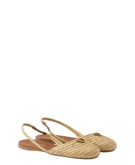 Prada Prada Women's Crochet Slingback Flats