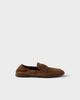 Prada Prada Women's Shuffle Antiqued Suede Leather Loafers - 2
