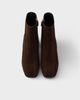 Prada Prada Women's Suede Ankle Boots - 3