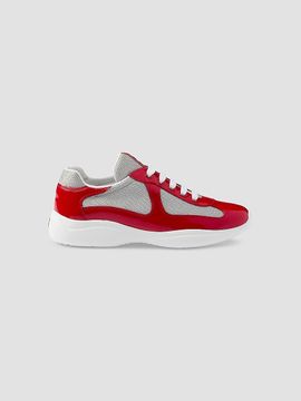 Prada Prada Women's Women's's America's Cup Biker Fabric Sneakers