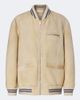 Prada Prada Wool-trimmed shearling bomber jacket - 1