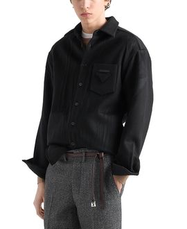 Prada Prada Wool and Cashmere Shirt