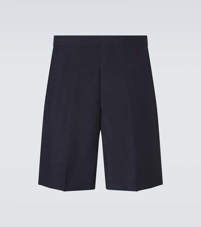 Prada Prada Wool and mohair Bermuda shorts