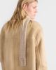 Prada Prada Wool and Mouline Cashmere Scarf - 5