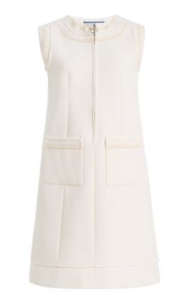 Prada Prada Wool Mini Shift Dress