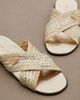 Prada Prada Woven leather slides - 5
