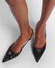 Prada Prada Woven leather slingback pumps - 3