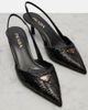 Prada Prada Woven leather slingback pumps - 7