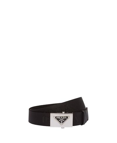 Prada Prada Woven Re-Nylon Belt