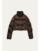 Prada Re-Nylon Crop Puffer Jacket - 1