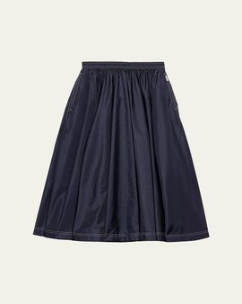 Prada Re-Nylon Full Midi Skirt