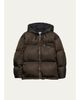 Prada Re-Nylon Hooded Down Jacket - 1