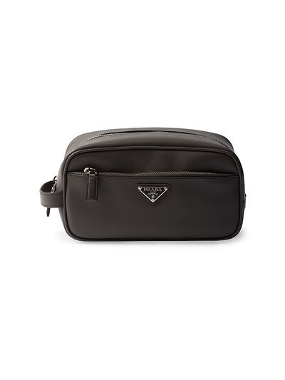 Prada Saffiano Leather Travel Pouch