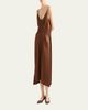Prada Satin Crepe Midi Slip Dress - 2