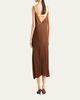 Prada Satin Crepe Midi Slip Dress - 3