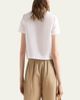 Prada Short-Sleeve Linen Muslin Shirt - 3