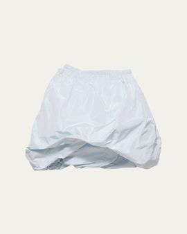 Prada Silk Taffeta Balloon Skirt