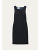 Prada Sleeveless Wool Crepe Sheath Dress - 1