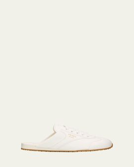 Prada Spark Leather Sneaker Mules
