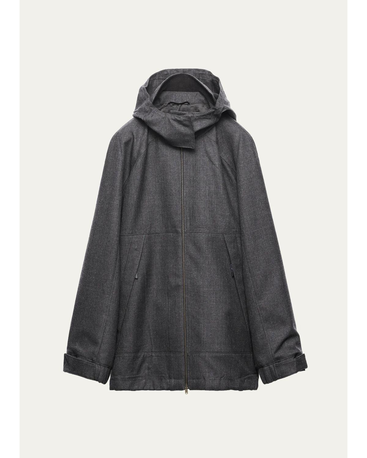 Prada Straight Fit Wool Jacket