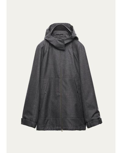 Prada Straight Fit Wool Jacket