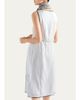 Prada Striped V-Neck Midi Dress - 3