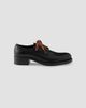Prada Women's Antiqued Leather Lace-Up Shoes - 7