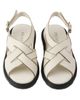Prada Women's Antiqued Leather Sandals - 2