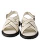 Prada Women's Antiqued Leather Sandals - 4