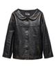 Prada Women's Antiqued Nappa Leather Jacket - 1