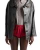 Prada Women's Antiqued Nappa Leather Jacket - 2