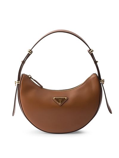 Prada Women's Arqué Mini Leather Shoulder Bag