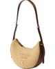 Prada Women's Arqué Small Crochet and Leather Hobo Bag - 5