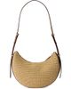 Prada Women's Arqué Small Crochet and Leather Hobo Bag - 6