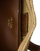 Prada Women's Arqué Small Crochet and Leather Hobo Bag - 8