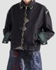 Prada Women's Bonded Leather and Houndstooth Jacket - 3