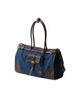 Prada Women's Bonnie Large Denim and Leather Top Handle Bag - 5