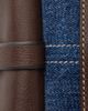Prada Women's Bonnie Large Denim and Leather Top Handle Bag - 8
