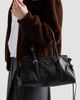 Prada Women's Bonnie Medium Antiqued Leather Top Handle Bag - 4