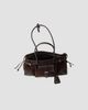 Prada Women's Bonnie Medium Corduroy and Leather Top Handle Bag - 6