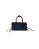 Prada Women's Bonnie Small Denim and Leather Top Handle Bag - 4