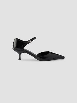 Prada Women's Brushed Leather D'Orsay Pumps