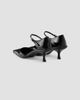 Prada Women's Brushed Leather D'Orsay Pumps - 3