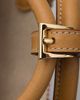 Prada Women's Buckle Canvas and Leather Tote Bag - 6