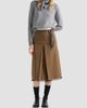 Prada Women's Cashmere Crew-Neck Sweater with Scarf - 2