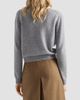 Prada Women's Cashmere Crew-Neck Sweater with Scarf - 4