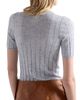 Prada Women's Cashmere, Silk and Linen Polo Sweater - 3